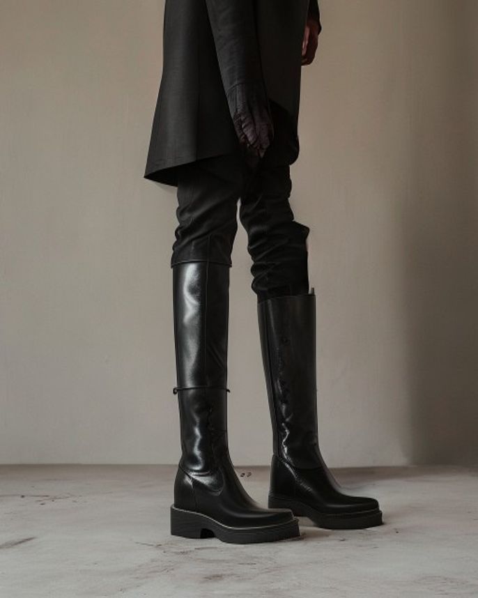 Leather Boot